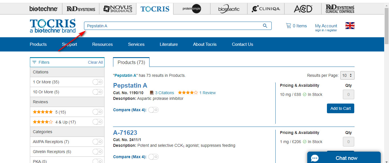 شرکت Tocris Bioscience