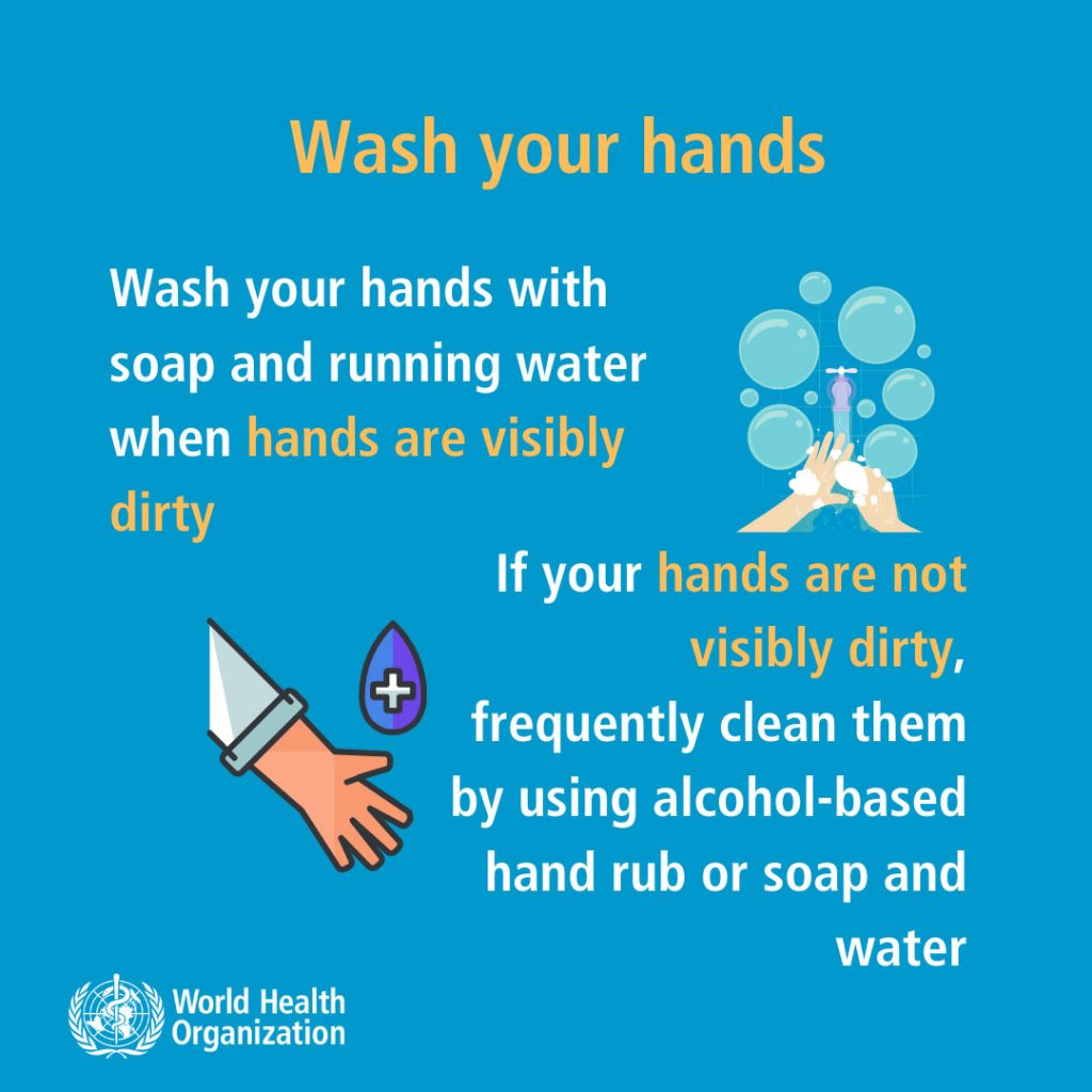 شستن دستان خود با آب و صابون جهت جلوگیری از انتقال کرونا